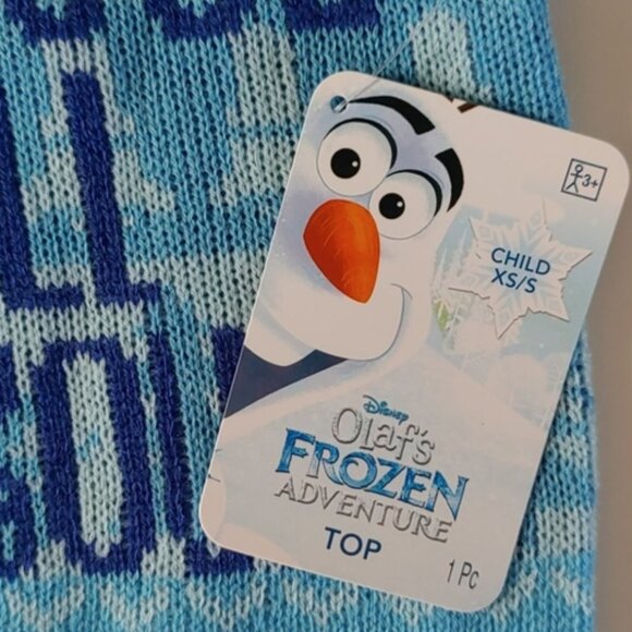 NWT - Disney Olaf's Frozen Adventure Top - Sz XS - Picture 5 of 9